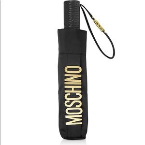 Trendy classy black umbrella was never used